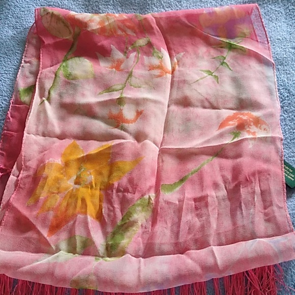 Ralph Lauren Silk Scarf - Picture 7 of 9